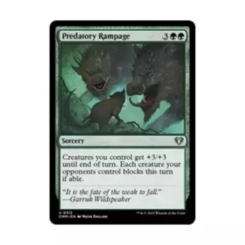 CCG Хищное буйство (U), MTG - Commander Masters
