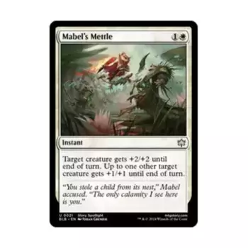 CCG Храбрость Мэйбл (U), MTG - Bloomburrow