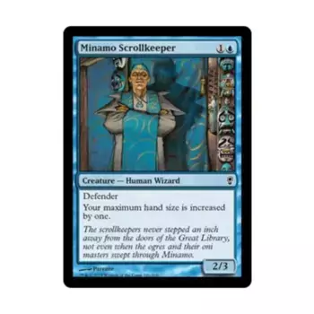 CCG Хранитель свитков Минамо (С) (фольга), MTG - Conspiracy