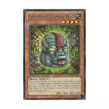 CCG Хрономалия: Колоссальная голова (Редкая), Yu-Gi-Oh - Return of the Duelist - Singles