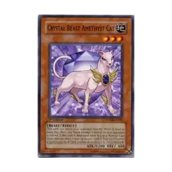 CCG Хрустальный зверь Аметистовый кот (Обычный), Yu-Gi-Oh - Force of the Breaker - Singles