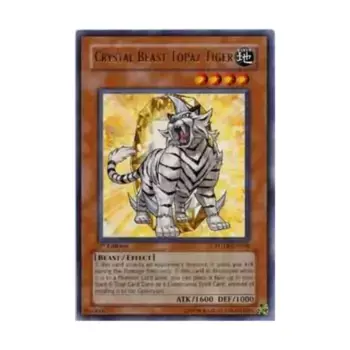 CCG Хрустальный зверь Топаз Тигр (Редкий), Yu-Gi-Oh - Force of the Breaker - Singles