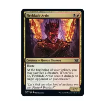 CCG Художник огненного клинка (C) (фольга), MTG - Double Masters 2022