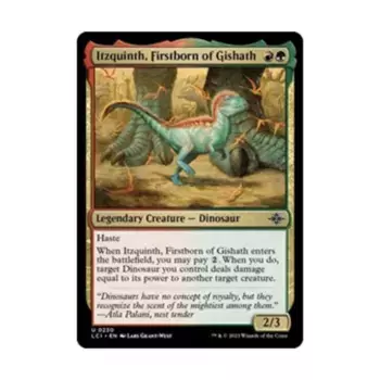 CCG Ицквинт, первенец Гишата (U), MTG - The Lost Caverns of Ixalan