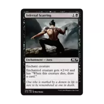 CCG Инфернальные рубцы (C) (Фольга), MTG - Core Set 2019