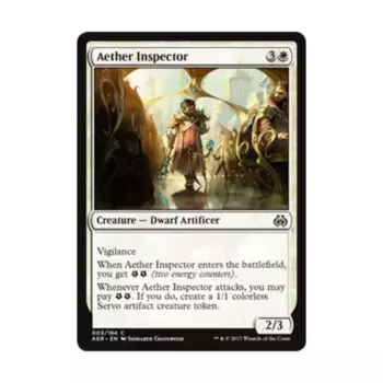 CCG Инспектор эфира (клавиша C), MTG - Aether Revolt