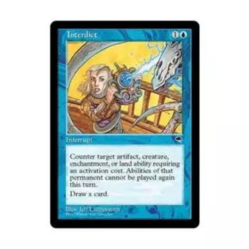 CCG Интердикт (U), MTG - Tempest