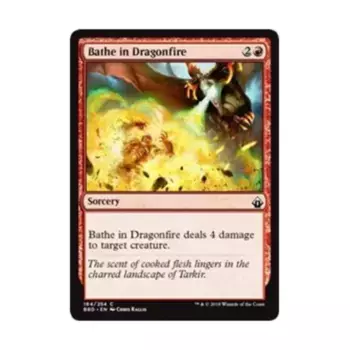 CCG Искупайтесь в драконьем огне (С), MTG - Battlebond