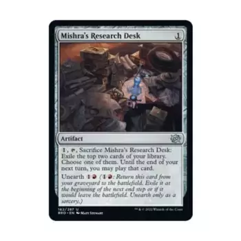 CCG Исследовательский стол Мишры (U), MTG - The Brothers War