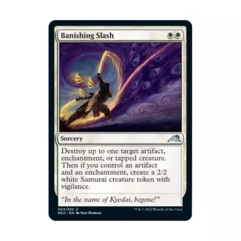 CCG Изгоняющий удар (U), MTG - Kamigawa : Neon Dynasty