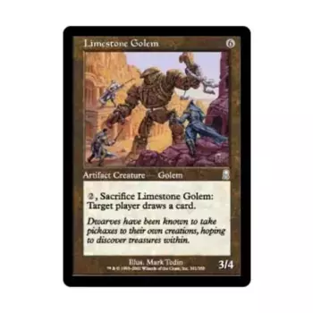 CCG Известняковый голем (U), MTG - Odyssey