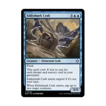 CCG Эддимурк Краб (U), MTG - Bloomburrow