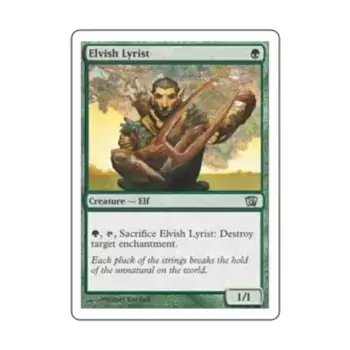 CCG Эльфийский лирист (U), MTG - 8th Edition