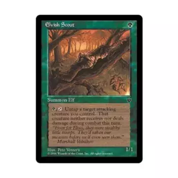 CCG Эльфийский разведчик - Вер. 3 (С3), MTG - Fallen Empires