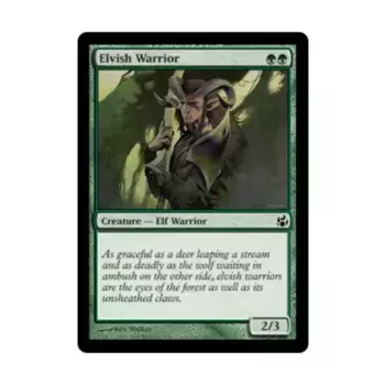 CCG Эльфийский воин (C) (фольга), MTG - Morningtide