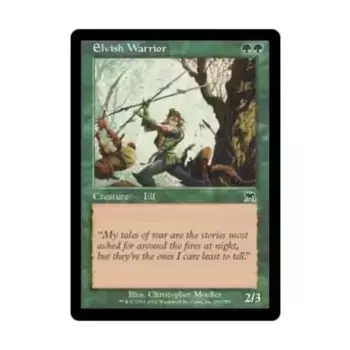 CCG Эльфийский воин (C) (фольга), MTG - Onslaught