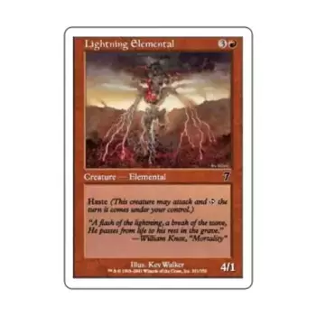 CCG Элементаль молнии (С), MTG - 7th Edition