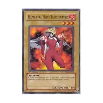 CCG Элементальный герой Бурстинатрикс (Обычный), Yu-Gi-Oh - Starter Deck - 2006 - Singles