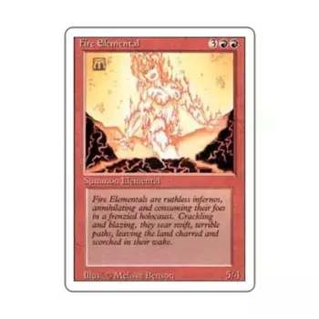 CCG Элементаль огня (U), MTG - 3rd Edition (Revised)