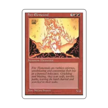 CCG Элементаль огня (U), MTG - 4th Edition