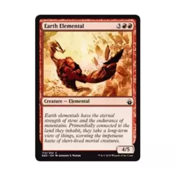 CCG Элементаль земли (С) (фольга), MTG - Battlebond