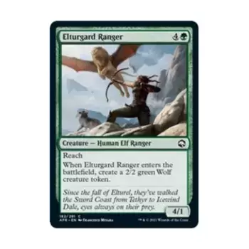 CCG Элтургард Рейнджер (U), MTG - Adventures in the Forgotten Realms