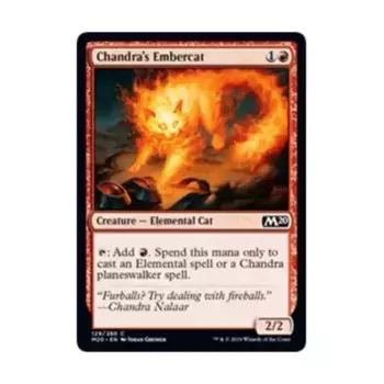 CCG Эмберкот Чандры (клавиша C), MTG - Core Set 2020