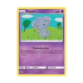 CCG Эспурр (К) #59, Pokemon - Sun & Moon - Burning Shadows - Singles