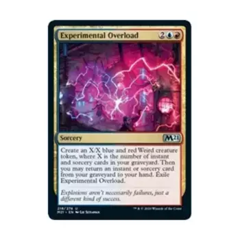 CCG Экспериментальная перегрузка (U), MTG - Core Set 2021
