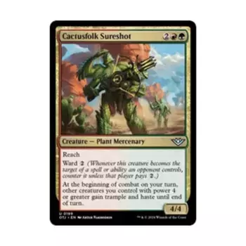 CCG Кактусфолк Сурешот (U), MTG - Outlaws of Thunder Junction