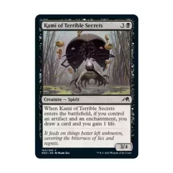 CCG Ками из ужасных тайн (C), MTG - Kamigawa : Neon Dynasty