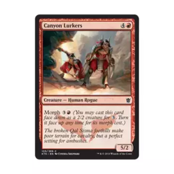 CCG Каньон Луркеры (C) (фольга), MTG - Khans of Tarkir