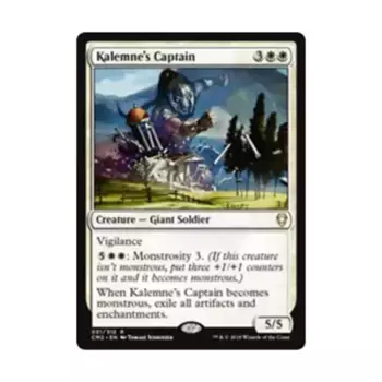 CCG Капитан Калемны ( клавиша R), MTG - Commander Anthology Volume II