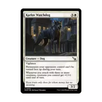 CCG Карлов Сторожевой (U), MTG - Murders at Karlov Manor