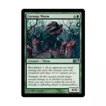 CCG Карнаж Вурм (U), MTG - Magic 2012