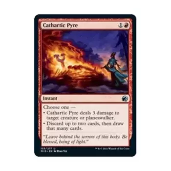 CCG Катарсический костер (U), MTG - Innistrad - Midnight Hunt