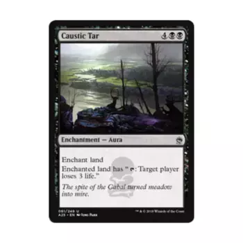 CCG Каустическая смола (U), MTG - Masters 25