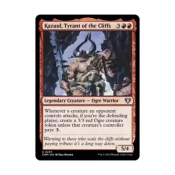 CCG Казуул, Тиран скал (U), MTG - Commander Masters