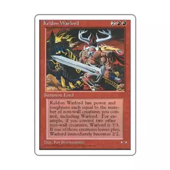 CCG Келдон Военачальник (Ю), MTG - 4th Edition