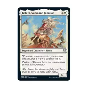 CCG Келет, Фамильяр Солнечной Гривы (U), MTG - Commander Legends