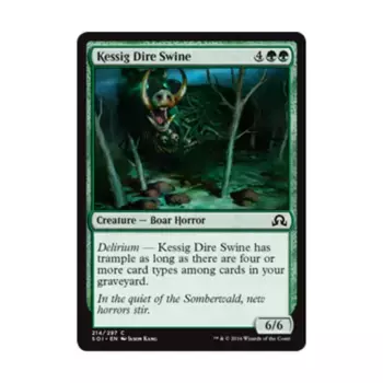 CCG Кессиг Жуткая Свинья (C) (Фольга), MTG - Shadows Over Innistrad