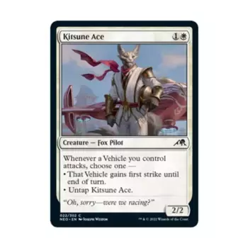 CCG Кицунэ Эйс (C) (Рольга), MTG - Kamigawa : Neon Dynasty