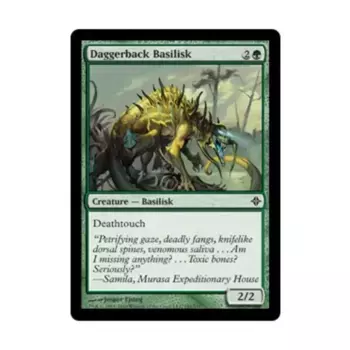 CCG Кинжальный василиск (С) (Фольга), MTG - Rise of the Eldrazi