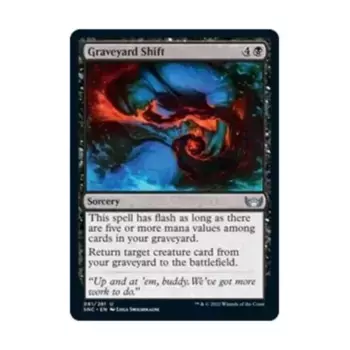 CCG Кладбищенская смена (U), MTG - Streets of New Capenna