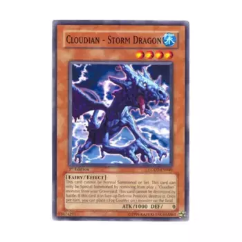 CCG Клаудиан — Штормовой Дракон (Обычный), Yu-Gi-Oh - Light of Destruction - Singles