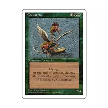 CCG Кокатрис (клавиша R), MTG - 4th Edition