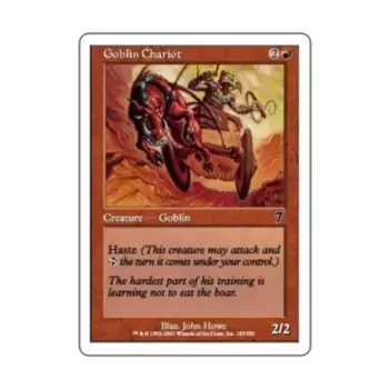 CCG Колесница гоблина (клавиша C), MTG - 7th Edition