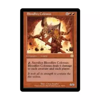 CCG Колосс Кровавого Огня (клавиша R), MTG - Apocalypse