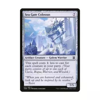 CCG Колосс Морских ворот (клавиша C), MTG - Zendikar Rising