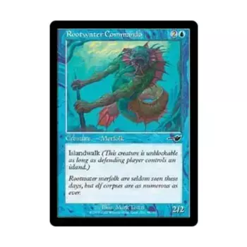 CCG Коммандос корневой воды (клавиша C), MTG - Nemesis